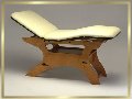 tavolo da massaggio in legno per trattamenti estetici
